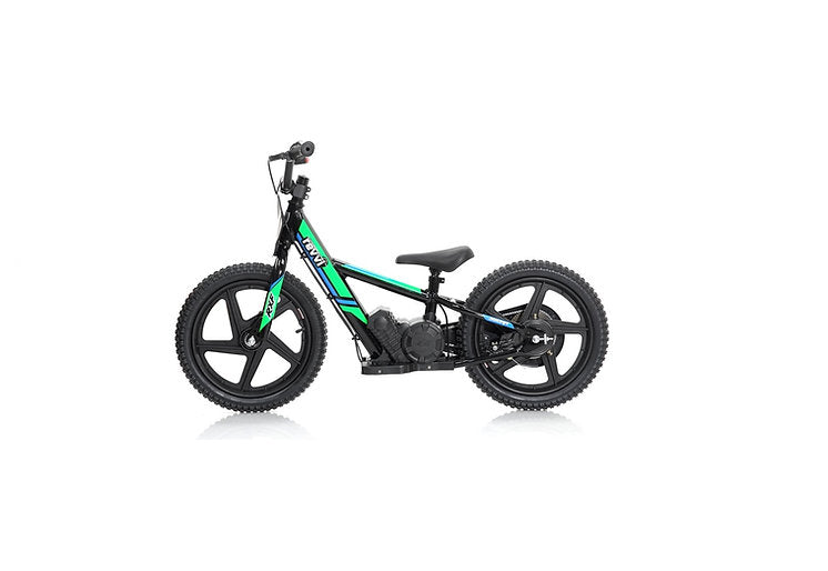 Revvi 16" Electric Balance Bike Green