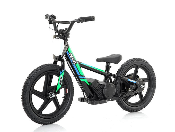 Revvi 16" Electric Balance Bike Green