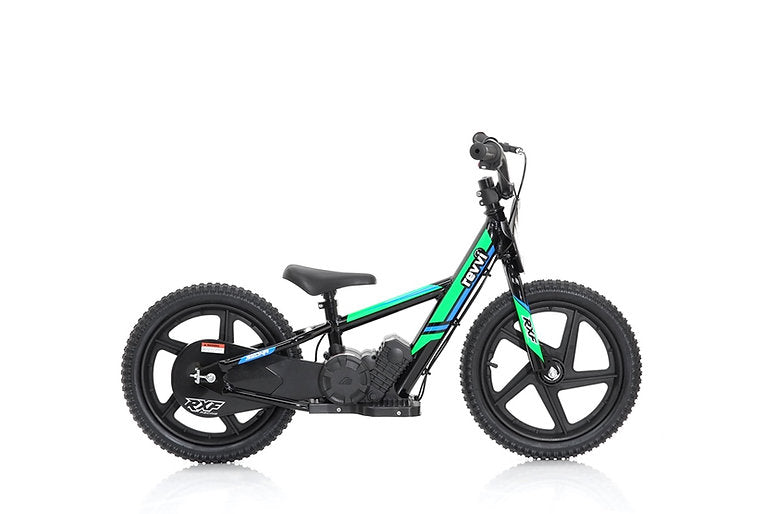 Revvi 16" Electric Balance Bike Green