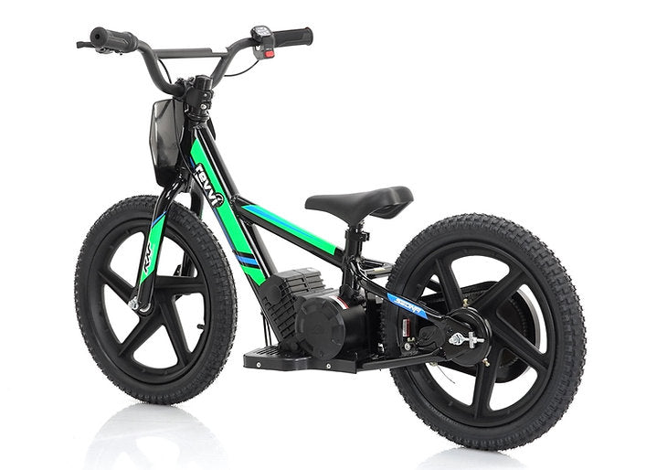 Revvi 16" Electric Balance Bike Green