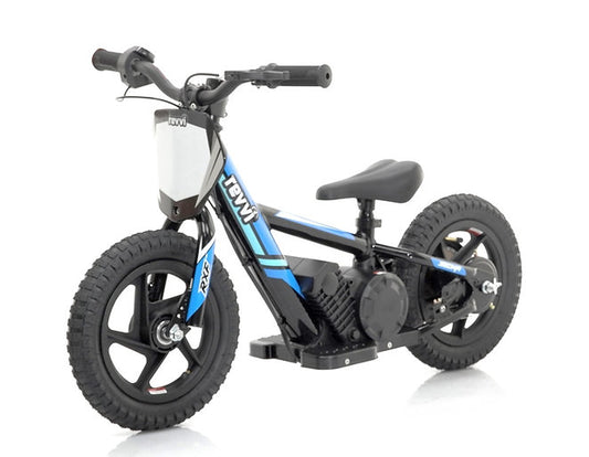 Revvi 12" Kids Electric Balance Bike Blue