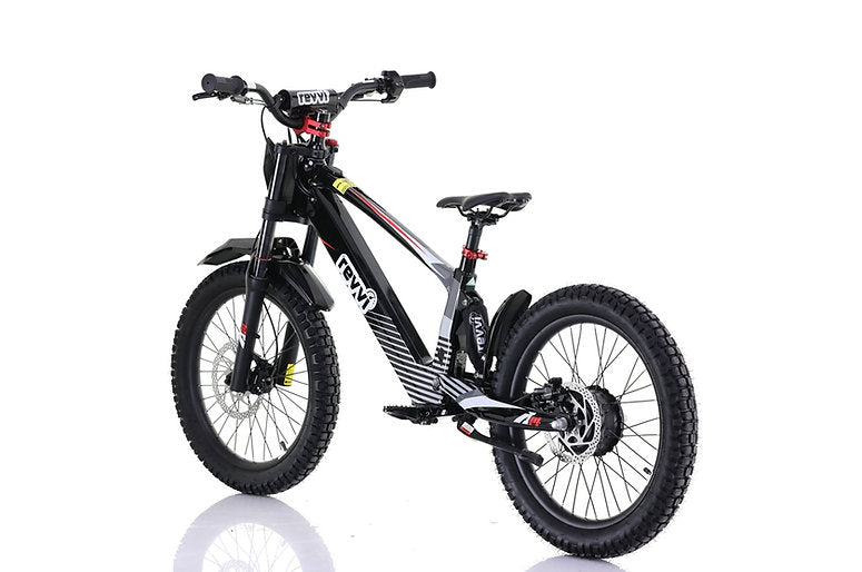Revvi 20" Kids Electric Bike Black
