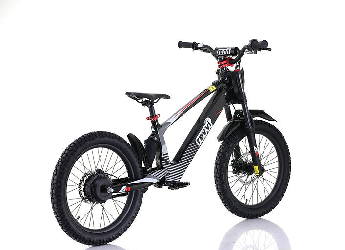 Revvi 20" Kids Electric Bike Black