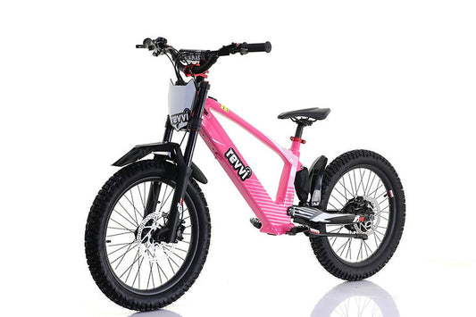 Revvi 20" Kids Electric Bike Pink
