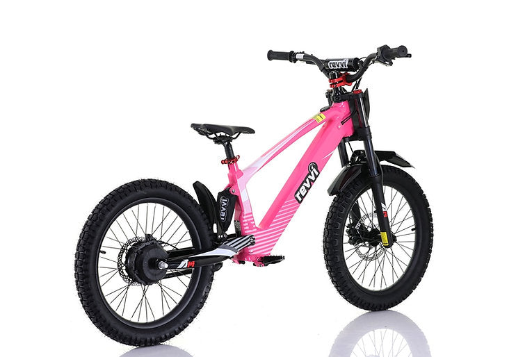 Revvi 20" Kids Electric Bike Pink
