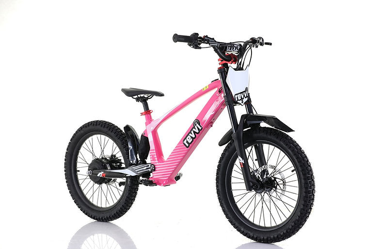 Revvi 20" Kids Electric Bike Pink