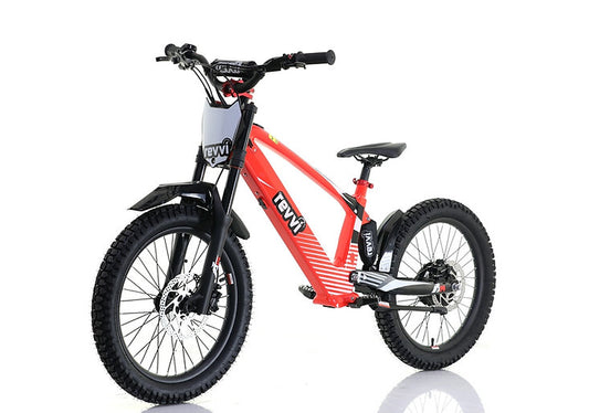Revvi 20" Kids Electric Bike Red