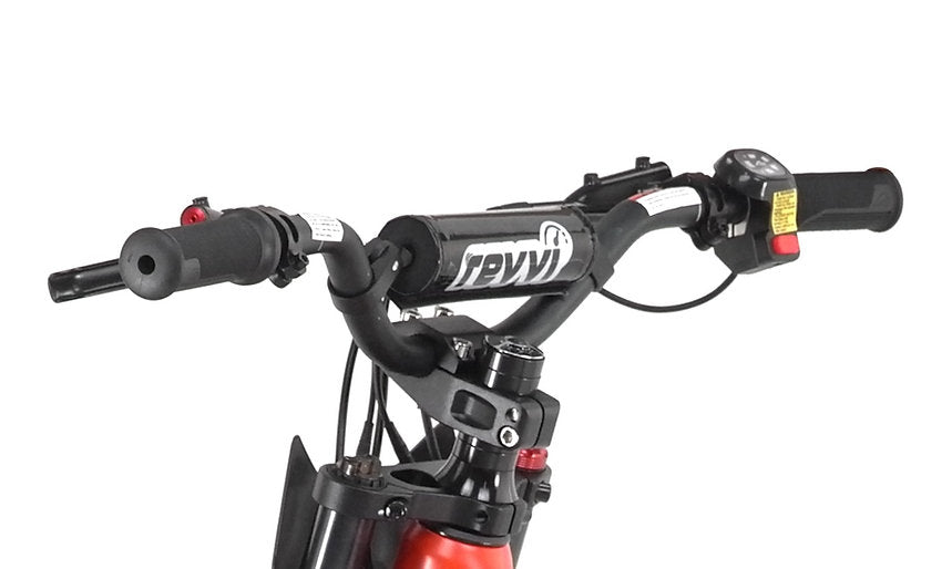 Revvi 18" kids Electric Motor Bike Red