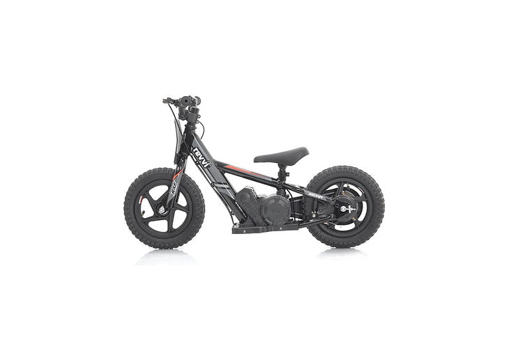 Revvi 12" Kids Electric Balance Bike Black