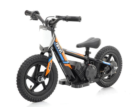 Revvi 12" Kids Electric Balance Bike Orange