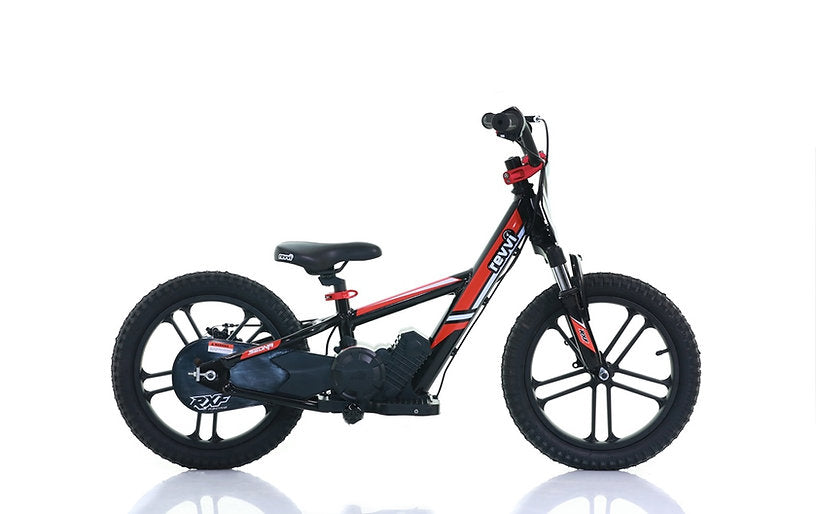Revvi 16" Plus Electric Balance Bike Red