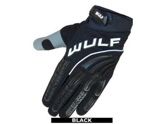WulfSport Youth Cub Shadow Gloves - Black