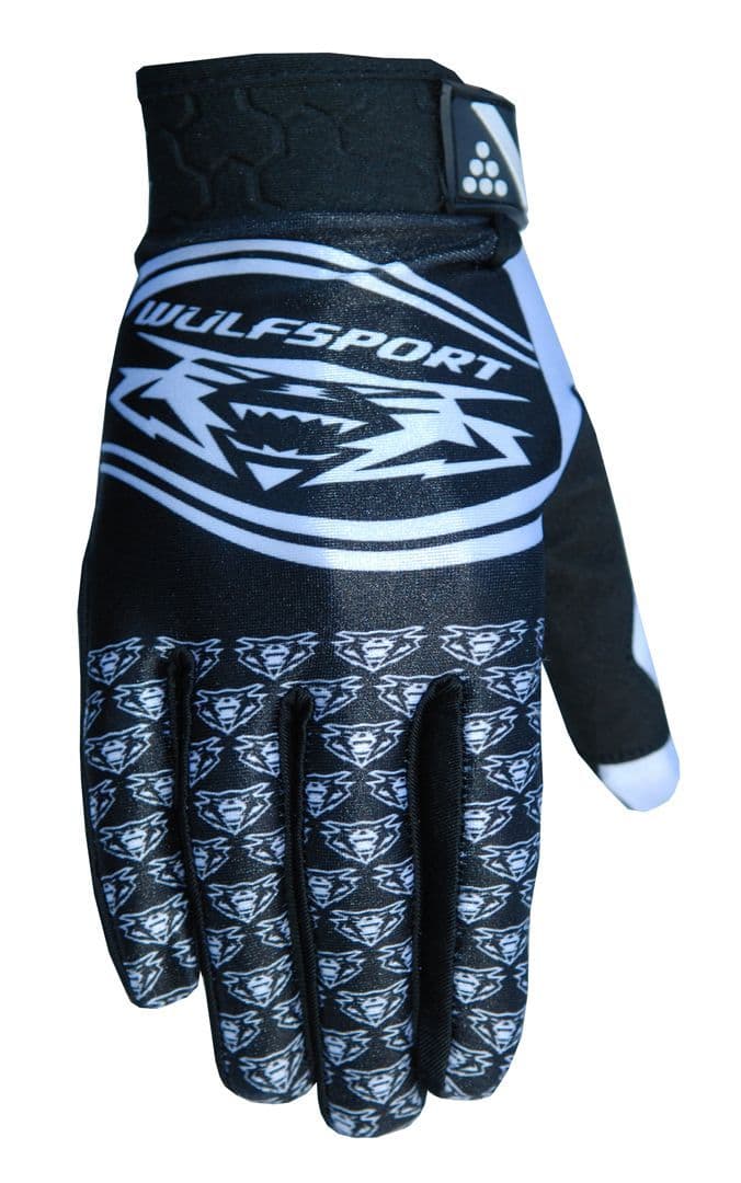 WulfSport Youth Cub Comp Gloves - Black