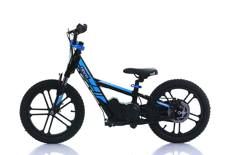 Revvi 16" Plus Electric Balance Bike Blue