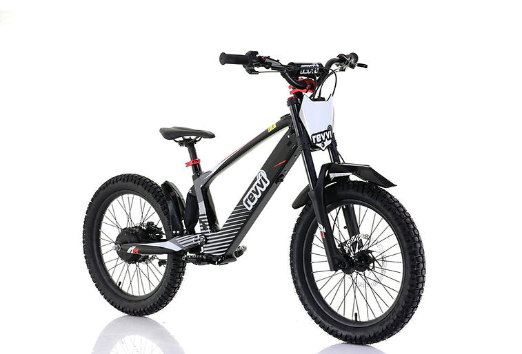 Revvi 20" Kids Electric Bike Black