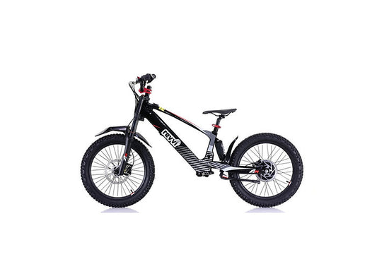 Revvi 20" Kids Electric Bike Black