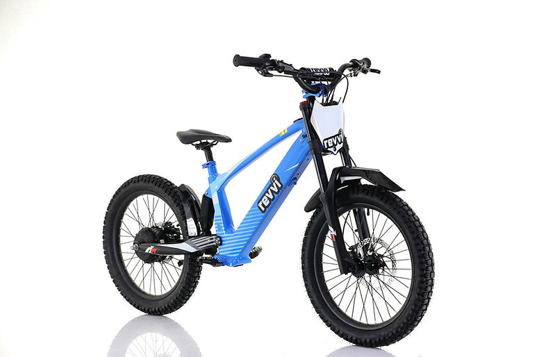 Revvi 20" Kids Electric Bike Blue