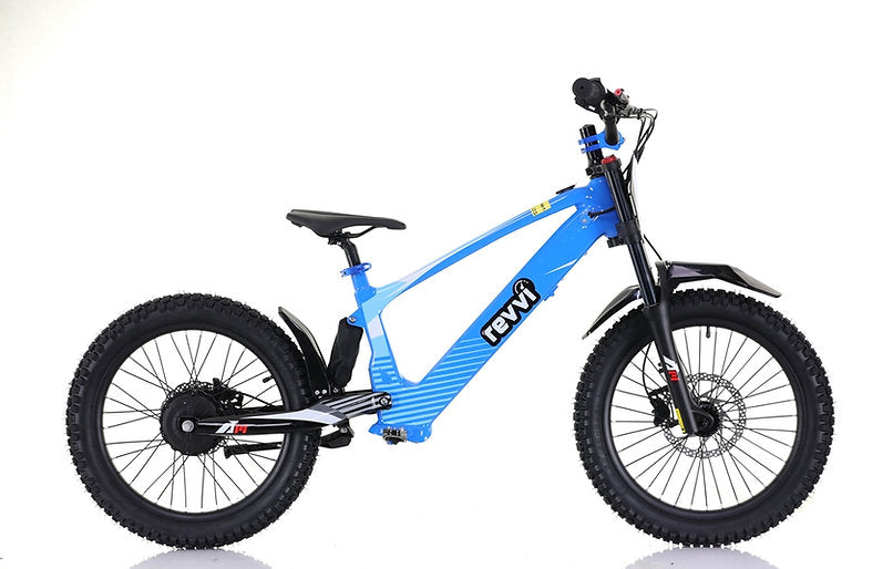 Revvi 20" Kids Electric Bike Blue