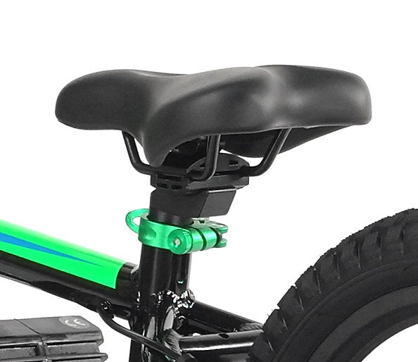 Revvi 16" Plus Electric Balance Bike Green