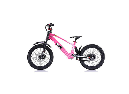 Revvi 20" Kids Electric Bike Pink