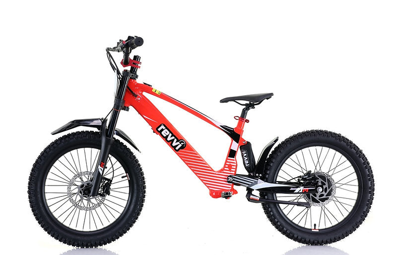 Revvi 20" Kids Electric Bike Red