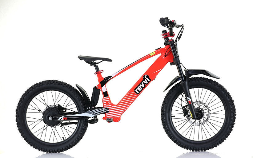 Revvi 20" Kids Electric Bike Red