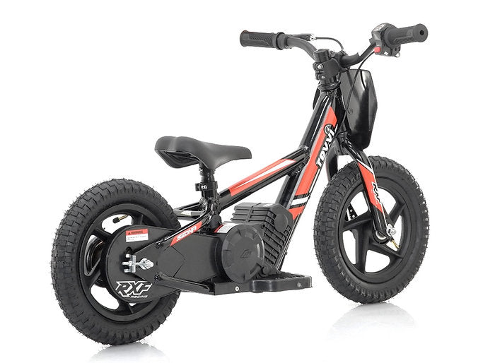 Revvi 12" Kids Electric Balance Bike Red