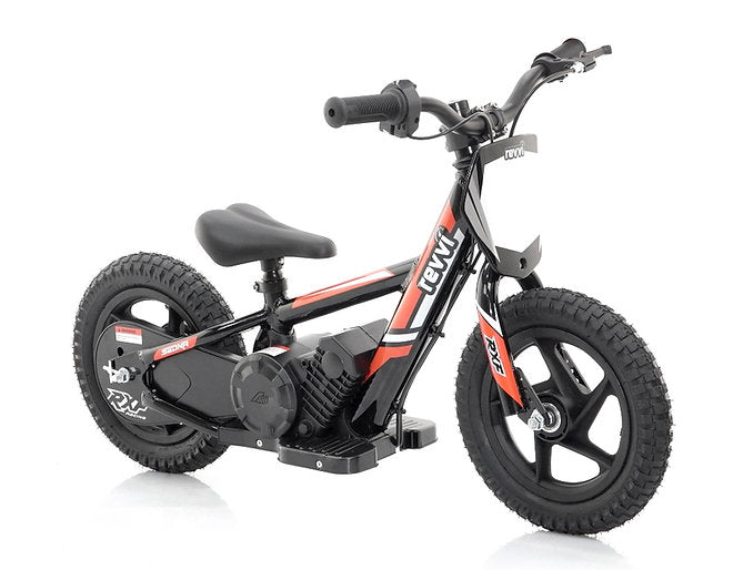 Revvi 12" Kids Electric Balance Bike Red