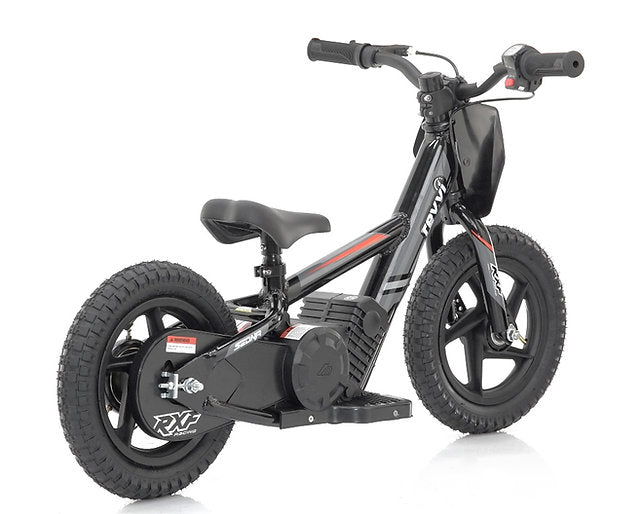 Revvi 12" Kids Electric Balance Bike Black