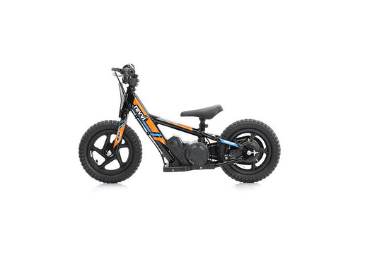 Revvi 12" Kids Electric Balance Bike Orange