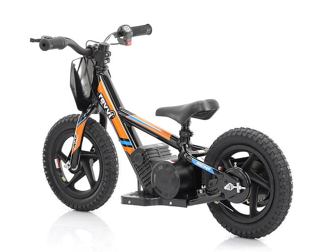 Revvi 12" Kids Electric Balance Bike Orange