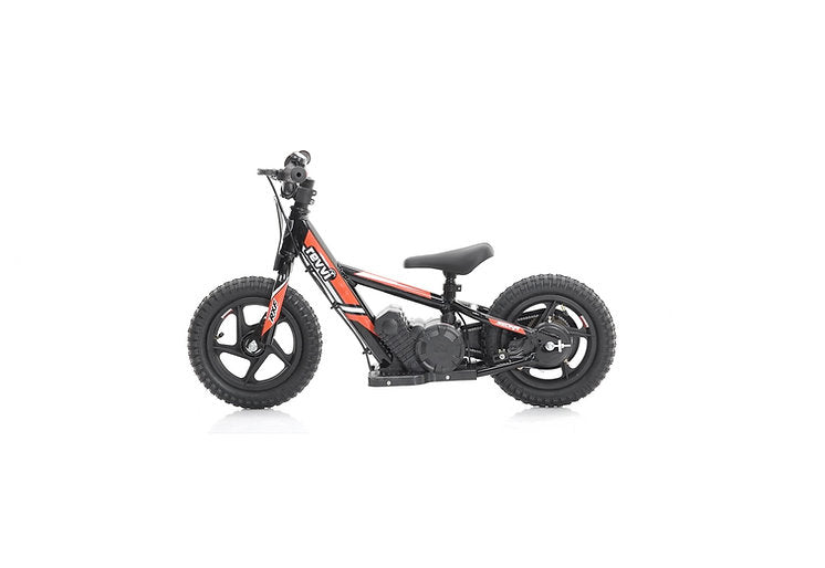 Revvi 12" Kids Electric Balance Bike Red
