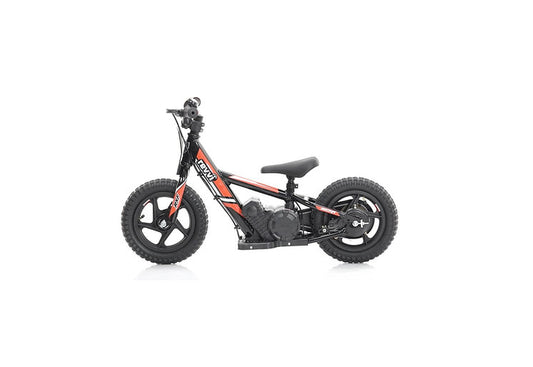 Revvi 12" Kids Electric Balance Bike Red
