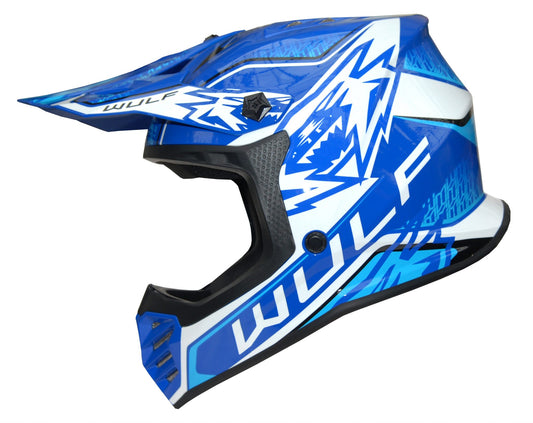 WulfSport Youth Air-X Helmet - Blue
