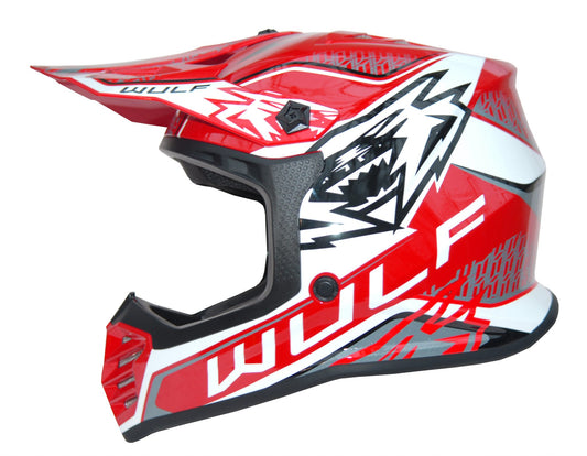 WulfSport Youth Air-X Helmet - Red
